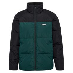 Kurtka puchowa Hummel. Zielone kurtki outdoor męskie HUMMEL, xl, bez wzorów, z puchu, bez kaptura, outdoorowe. W wyprzedaży za 306.50 zł.