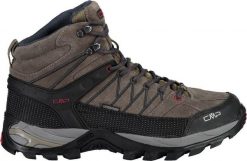 Buty trekkingowe męskie CMP Rigel Mid Trekking Shoe Wp Torba/Antracite r. 45 (3Q12947-02PD). Buty trekkingowe męskie CMP, bez wzorów, bez obcasa, bez zapięcia. Za 224.30 zł.