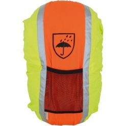 FASI odblaskowy pokrowiec na plecak żółto-pomarańczowy 45 x 52 x 11 cm. Brązowe plecaki męskie FASSI SPORT, bez wzorów. Za 100.30 zł.