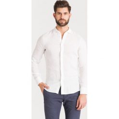 KOSZULA lniana Emporio Armani. Koszule męskie Emporio Armani. Za 475.30 zł.