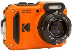 Aparat Podwodny Wodoszczelny 15m 16mp 1080p 4 Zoom Optyczny Wifi / Kodak Wpz2 / Pomarańczowy. Aparaty kompaktowe Kodak. Za 753.38 zł.