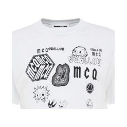 McQ Alexander McQueen DROPPED SHOULDER TEE Tshirt z nadrukiem optic white. T-shirty męskie McQ Alexander McQueen. Za 529.00 zł.