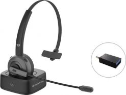 Słuchawki Conceptronic CONCEPTRONIC Headset Wireless Bluetooth mit Ladestation sw. Słuchawki bluetooth Conceptronic. Za 329.55 zł.