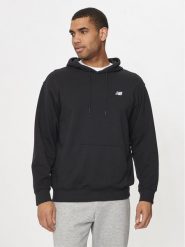 New Balance Bluza Small Logo MT41508 Czarny Regular Fit. Czarne bluzy nierozpinane męskie New Balance, l, bez wzorów, z bawełny, bez ramiączek, bez kaptura. Za 199.99 zł.
