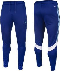 Adidas Spodnie męskie adidas Tiro niebieskie HS7489 M. Niebieskie długie spodnie sportowe męskie ADIDAS, bez wzorów. Za 222.25 zł.