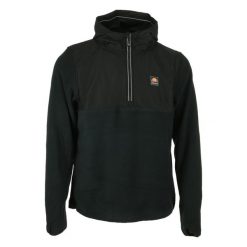 Kurtka treningowa męska Ellesse Venaro. Czarne kurtki męskie Ellesse, l, bez wzorów, bez ramiączek, bez kaptura. Za 159.99 zł.