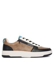 Guess Sneakersy FMFVEN FAB12 Beżowy. Brązowe buty sportowe na co dzień męskie Guess, m, z aplikacjami, ze skóry, bez ramiączek, bez kaptura. Za 419.99 zł.