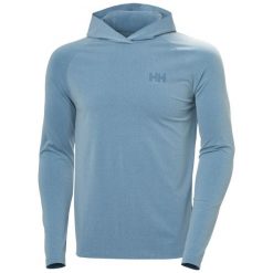 Bluza Helly Hansen Tyri. Niebieskie bluzy nierozpinane męskie Helly Hansen, m, bez wzorów, bez ramiączek, bez kaptura. Za 372.00 zł.
