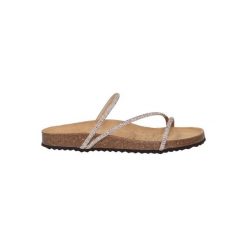 Sandały GEOX D BRIONIA R Złoty. Żółte buty zimowe męskie Geox, bez wzorów, ze skóry, sportowe, bez obcasa, bez zapięcia. Za 291.99 zł.