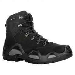 Buty trekkingowe męskie Lowa Z-6s Gtx C. Czarne buty trekkingowe męskie Lowa, bez wzorów, z materiału, za kostkę, bez zapięcia. Za 873.00 zł.