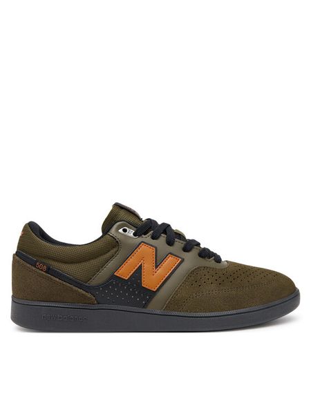 New Balance Sneakersy NM508GNC Khaki. Brązowe buty sportowe na co dzień męskie New Balance, m, bez wzorów, ze skóry, bez ramiączek, bez kaptura. Za 269.99 zł.