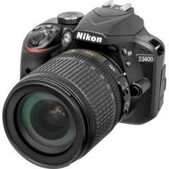Lustrzanka Nikon D3400 + obiektyw DX 18-105 VR (VBA490K003SFK). Aparaty lustrzanki NIKON. Za 2,519.99 zł.