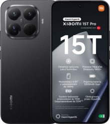 Smartfon Xiaomi 15T Pro 5G 12/512GB Czarny (68022). Czarne smartfony Xiaomi. Za 2,797.00 zł.
