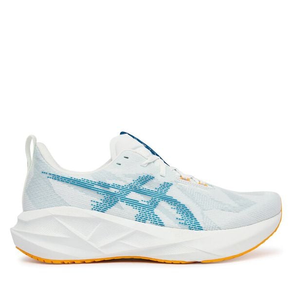 Buty do biegania Asics. Niebieskie buty do biegania męskie Asics, bez wzorów, bez zapięcia, do biegania. Za 679.99 zł.