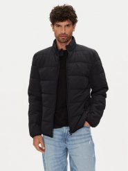 Guess Kurtka przejściowa Z5YL09 WGTN0 Czarny Regular Fit. Czarne kurtki męskie Guess, l, z aplikacjami, z syntetyku, bez ramiączek, bez kaptura. Za 479.99 zł.