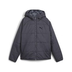 Młodzieżowa dwustronna kurtka ocieplana PUMA Galactic Gray. Szara kurtki męskie Puma, m, bez wzorów, młodzieżowe, bez ramiączek, bez kaptura. Za 263.99 zł.