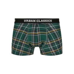 Bokserki Męskie (zestaw 3 Sztuk). Zielone bokserki męskie Urban Classics, m, bez wzorów. Za 84.99 zł.