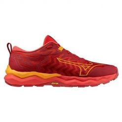 Buty do biegania męskie Mizuno Wave Daichi 8 Gtx. Czerwone buty do biegania męskie Mizuno, bez wzorów, z gumy, bez zapięcia, do biegania, mizuno wave. Za 628.00 zł.