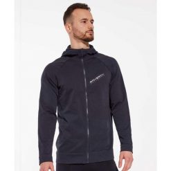 Bluza męska wełniana z kapturem Brubeck THERMO WOOL by Pustelnik. Czarne bluzy nierozpinane męskie Brubeck, m, bez wzorów, z wełny, z kapturem. Za 439.00 zł.