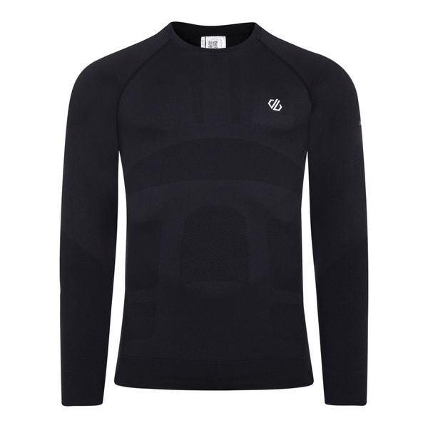 Męska bielizna termoaktywna na wędrówki - w strefie II. Czarna bielizna termoaktywna męska Dare 2B, m, bez wzorów, z elastanu, bez ramiączek, outdoorowe. W wyprzedaży za 82.00 zł.