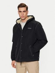 Quiksilver Kurtka przejściowa Rain Cloud EQYJK04110 Czarny Regular Fit. Czarne kurtki męskie Quiksilver, m, bez wzorów, z syntetyku, bez ramiączek, bez kaptura. Za 209.99 zł.
