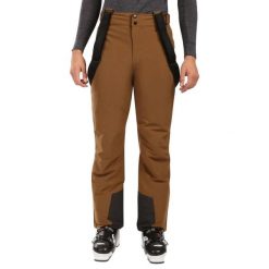 Spodnie narciarskie męskie Kilpi Mimas. Brązowe spodnie narciarskie i snowboardowe męskie Kilpi, bez wzorów, narciarskie. Za 429.99 zł.