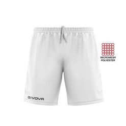 Givova Męskie Szorty Sportowe - Oddychające i Lekkie. Białe szorty sportowe męskie Givova, bez wzorów, z poliesteru, sportowe. Za 35.06 zł.