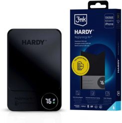 Accessories - 3mk HARDY MagSynergy Ni+ 5,000mAh 22.5W USB 1C1L-Black. Czarne powerbanki 3MK. Za 117.47 zł.