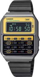 Zegarek Casio Vintage Zegarek męski Casio CA-500WEGG-9BEF czarny. Czarne zegarki męskie Casio Vintage. Za 449.00 zł.