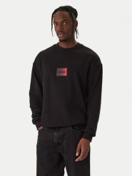 HUGO Bluza Danotop 50553134 Czarny Regular Fit. Czarne bluzy nierozpinane męskie Hugo, l, bez wzorów, z bawełny, bez ramiączek, bez kaptura. Za 549.99 zł.