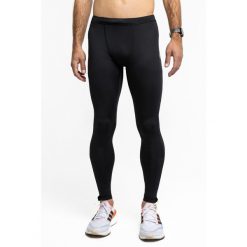 Getry męskie do biegania szybkoschnące Rough Radical Pro Performance. Czarne legginsy męskie ROUGH RADICAL, m, bez wzorów, do biegania. W wyprzedaży za 160.65 zł.
