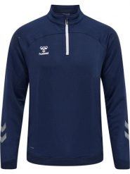 Bluza do piłki ręcznej męska Hummel hml LEAD. Niebieskie bluzy nierozpinane męskie HUMMEL, m, bez wzorów, bez ramiączek, bez kaptura. W wyprzedaży za 159.00 zł.