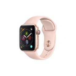 Smartwatch Apple 4, GPS, Case Gold Aluminium 40mm, Pink Sand Sport Band. Zegarki smartwatch marki Apple. Za 2,049.99 zł.