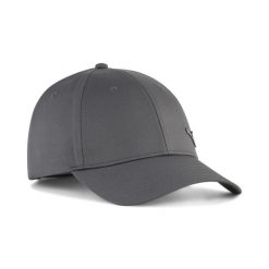 Czapka z daszkiem ESS Metal PUMA Cat PUMA. Szare czapki męskie Puma, bez wzorów, klasyczne. Za 61.99 zł.