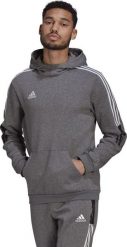 Adidas Bluza adidas TIRO 21 Sweat Hoody GP8805 GP8805 szary L. Szare bluzy nierozpinane męskie ADIDAS, l, bez wzorów, bez ramiączek, bez kaptura. Za 179.35 zł.