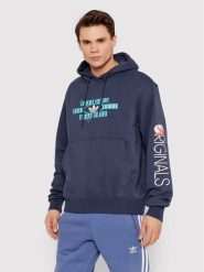 Adidas Bluza Forever Sport HC2122 Granatowy Regular Fit. Niebieskie bluzy nierozpinane męskie ADIDAS, m, bez wzorów, z bawełny, sportowe, bez ramiączek, bez kaptura. Za 299.99 zł.