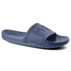 Granatowe Klapki Big Star Męskie Wodoodporne Buty. Niebieskie klapki i japonki męskie Big Star, bez wzorów, z jeansu. Za 69.99 zł.