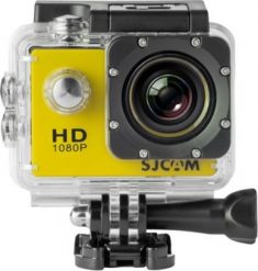 Kamera SJCAM SJ4000 żółta. Żółte kamery sportowe SJCAM. Za 256.61 zł.