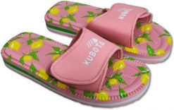 Piankowe klapki Kubota - Rzep Rozmiar 39 - Cytryny. Klapki i japonki męskie Kubota, bez wzorów. Za 49.99 zł.