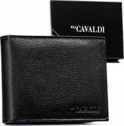 4U Cavaldi Stylowy skórzany portfel męski z RFID 4U Cavaldi NoSize. Portfele męskie 4U Cavaldi, bez wzorów. Za 67.19 zł.