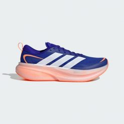 Buty Do Biegania Supernova Glide M. Białe buty do biegania męskie ADIDAS, bez wzorów, bez zapięcia, do biegania. Za 569.00 zł.