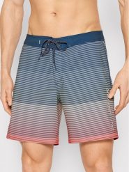 Quiksilver Szorty kąpielowe Surfsilk Massive 17\ EQYBS04660 Granatowy Regular Fit. Niebieskie kąpielówki męskie Quiksilver, bez wzorów, z syntetyku. Za 249.99 zł.
