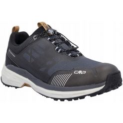 Buty trekkingowe dla mężczyzn CMP Pohlarys Low WP. Szare buty trekkingowe męskie CMP, bez wzorów, bez zapięcia. W wyprzedaży za 349.99 zł.