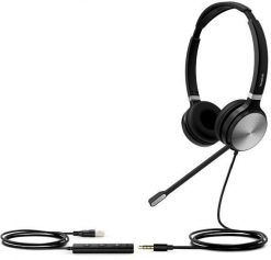 Yealink UH34 SE Stereo/Dual UC USB-A Zestaw słuchawkowy Przewodowa Opaska na głowę Połączenia/muzyka USB Typu-A Czarny. Czarne zestawy słuchawkowe yealink. Za 182.97 zł.
