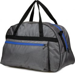 Beltimore Szaro- niebieska Torba podróżna Beltimore na podróż na siłownie P91. Niebieskie torby sportowe męskie Beltimore, bez wzorów. Za 65.99 zł.