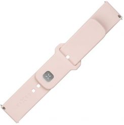 Fixed | Sporty Strap Set with Quick Release 20mm for Smartwatch | 160-235 mm | Pink | Silicone. Różowe zegarki smartwatch Fixed. Za 41.71 zł.