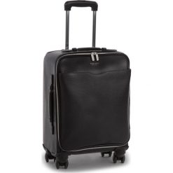 Mała Twarda Walizka BOSS - Signature_Trolley 50385614 001. Czarne walizki męskie Boss, ze skóry. W wyprzedaży za 2,949.00 zł.