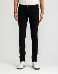 Męskie Spodnie Jeansowe Tom Tailor Troy Czarne Slim Fit 1021160 10270. Czarne jeansy męskie Tom Tailor, bez wzorów, z bawełny, biznesowe, z standardowym stanem. Za 159.99 zł.