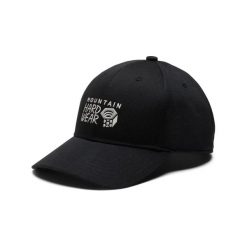 Czapka z daszkiem Mountain Hardwear Logo 6-Panel. Czarne czapki męskie MOUNTAIN HARDWEAR, bez wzorów. Za 129.00 zł.