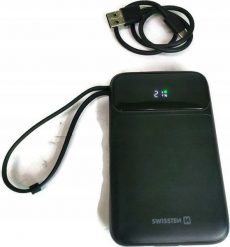 SWISSTEN, Powerbank, s bezdr�tov�m nab�jen�m, Li-Pol, 5/9/12V, zintegrowany kabel USB-C + Lighting, 10000mAh, USB-C,USB-A,Kabel Li. Powerbanki SWISSTEN. Za 179.75 zł.